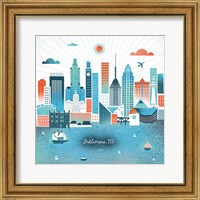 Baltimore Skyline Fine Art Print
