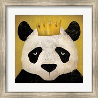 Panda with Crown Fine Art Print