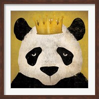 Panda with Crown Fine Art Print