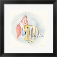 Sea Life I Framed Print