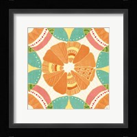 Citrus Splash X Framed Print