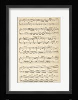Musical Notes II Framed Print