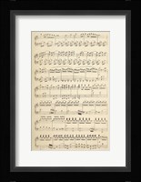 Musical Notes I Framed Print