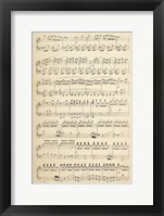 Musical Notes I Fine Art Print