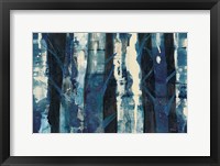 Deep Woods III Indigo Fine Art Print