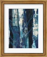 Deep Woods I Indigo Fine Art Print
