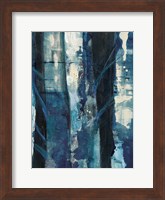 Deep Woods I Indigo Fine Art Print