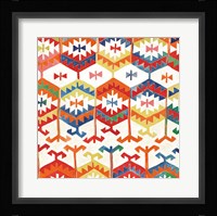 Southwest Pattern I Bright Framed Print
