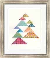 Modern Abstract Triangles I Fine Art Print