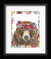 Flower Friends VII Framed Print