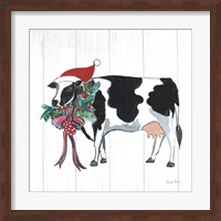 Holiday Farm Animals IV Fine Art Print