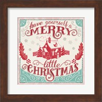 Merry Little Christmas V Fine Art Print