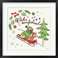 Winter Wooferland V Fine Art Print