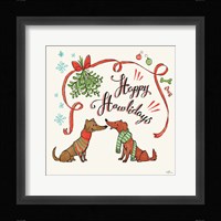 Winter Wooferland IV Framed Print