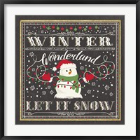 Winter Wonderland III-Let It Snow Fine Art Print