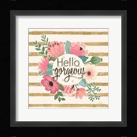 Gorgeous II Pink Framed Print