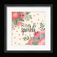 Gorgeous IV Pink Framed Print