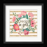 Gorgeous III Pink Framed Print