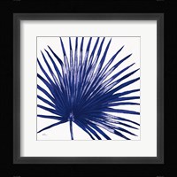 Welcome to Paradise XVI Indigo Framed Print