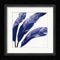Welcome to Paradise XI Indigo Framed Print