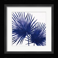 Welcome to Paradise XII Indigo Framed Print