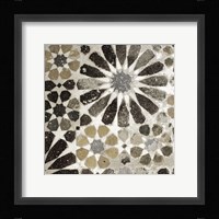 Alhambra Tile III Neutral Framed Print