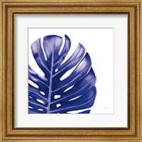 Statement Palms IV Indigo Fine Art Print