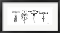 Corkscrew Collection Framed Print