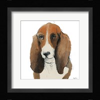 Oberon Watercolor Framed Print