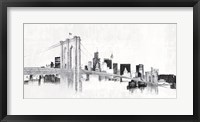 Skyline Crossing Silver Fine Art Print