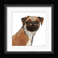 Snug Watercolor Framed Print