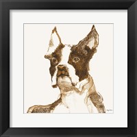 Ulysses Brown and Orange Fine Art Print