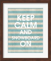 Snowboard On Part II Fine Art Print