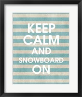 Snowboard On Part II Fine Art Print