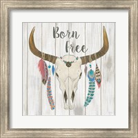 Bohemian Rising I no Border Born Free Fine Art Print