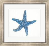 Navy Starfish Fine Art Print