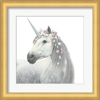 Spirit Unicorn II Square Fine Art Print