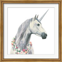 Spirit Unicorn I Square Fine Art Print