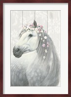 Spirit Stallion II on wood Fine Art Print