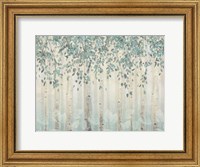 Dream Forest I Silver Leaves Fine Art Print
