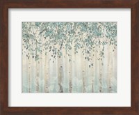 Dream Forest I Silver Leaves Fine Art Print