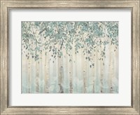 Dream Forest I Silver Leaves Fine Art Print