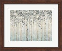 Silver and Gray Dream Forest I Fine Art Print