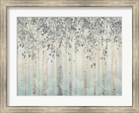 Silver and Gray Dream Forest I Fine Art Print