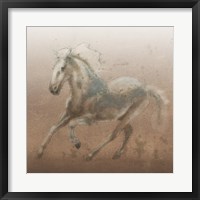 Stallion II on Leather Fine Art Print
