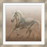 Stallion II on Leather Fine Art Print