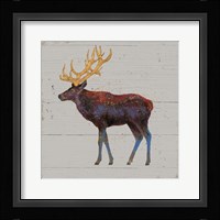 Golden Nature II on Wood Fine Art Print