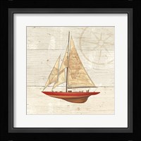 Nautique II Framed Print