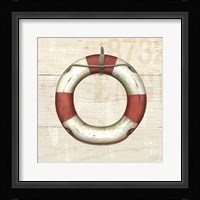 Nautique IV Framed Print