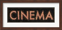 Cinema Marquee Fine Art Print